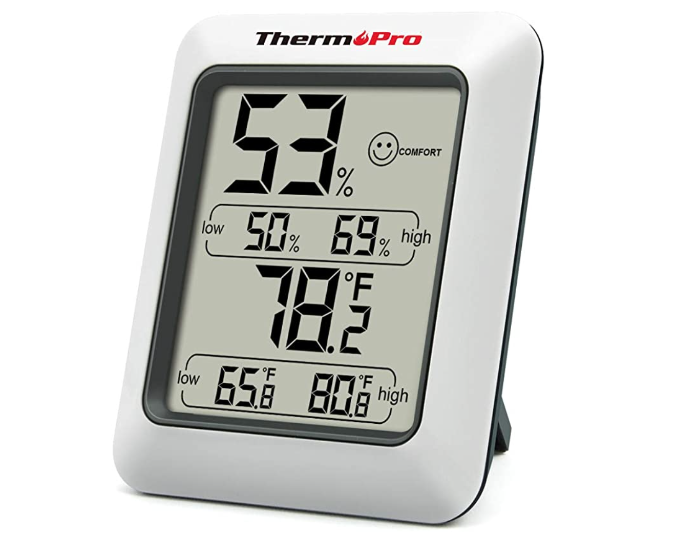 ThermoPro TP50 Digital Hygrometer Indoor Thermometer Room Thermometer and Humidity Gauge with Temperature Humidity Monitor