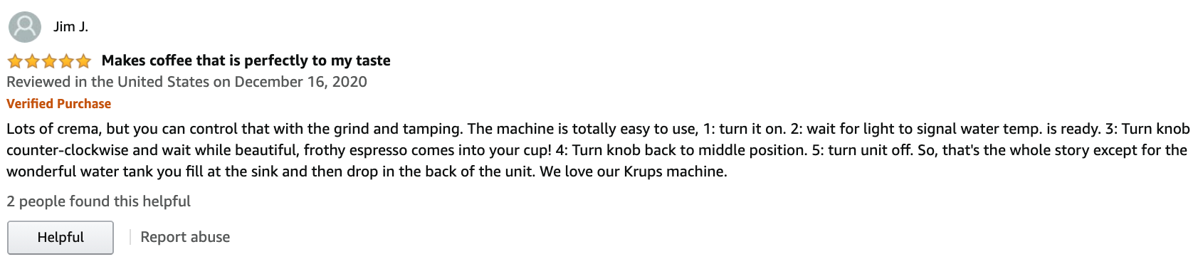 krups espresso machine review 1