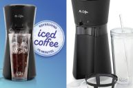 Primula Burke Deluxe Cold Brew Iced Coffee Maker, Comfort Grip Handle,  Durable Glass Carafe, Removable Mesh Filter, Perfect 6 Cup Size, Dishwasher  Safe, 1.6 Qt, Red 