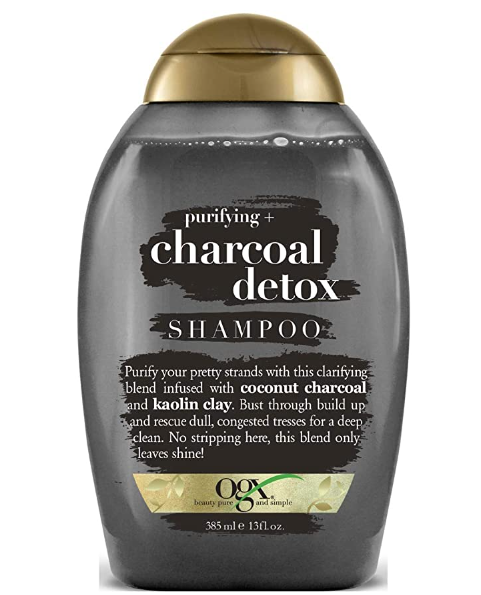 Ogx Shampoo Charcoal Detox 13 Ounce (Purifying) (385ml) (2 Pack)