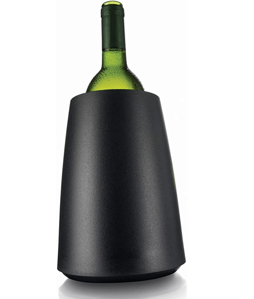 Vacu Vin Rapid Ice Elegant Wine Cooler - Black