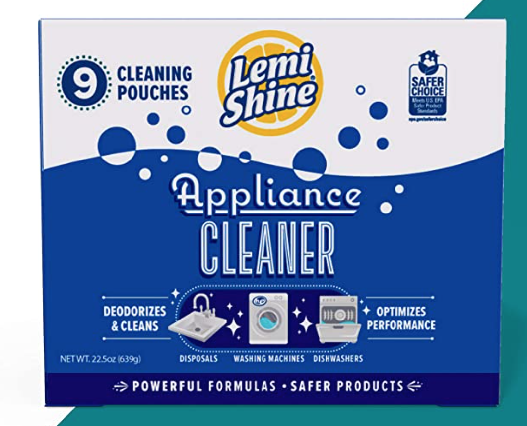 Lemi Shine Appliance Cleaner, Multipurpose Cleaner, Boost Appliance Performance (9 Count) (Packaging may vary)