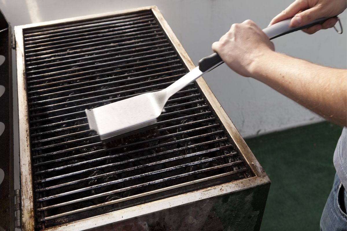 GRILLART Grill Brush and Scraper with Deluxe Handle, Safe Wire
