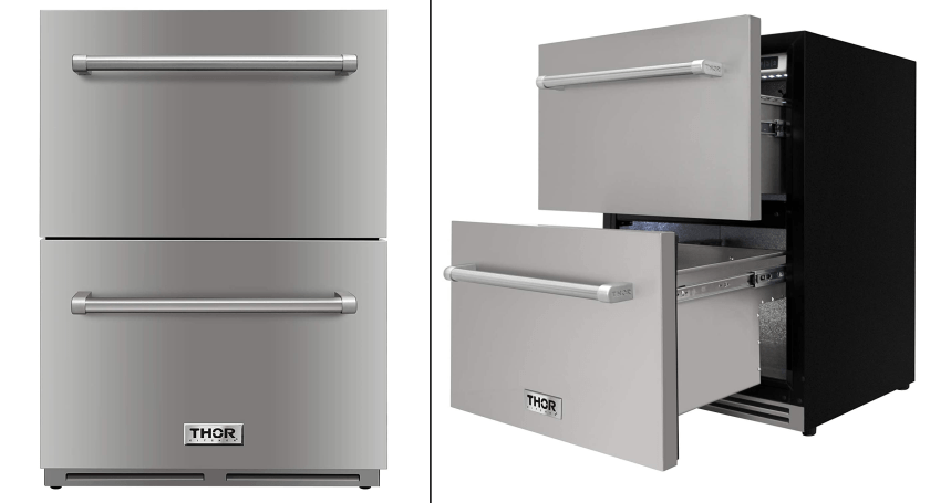Indoor and outdoor fridge