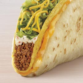 Cheesy Gordita Crunch Taco Bell