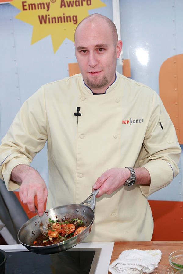 Chef Hosea Rosenberg cooks