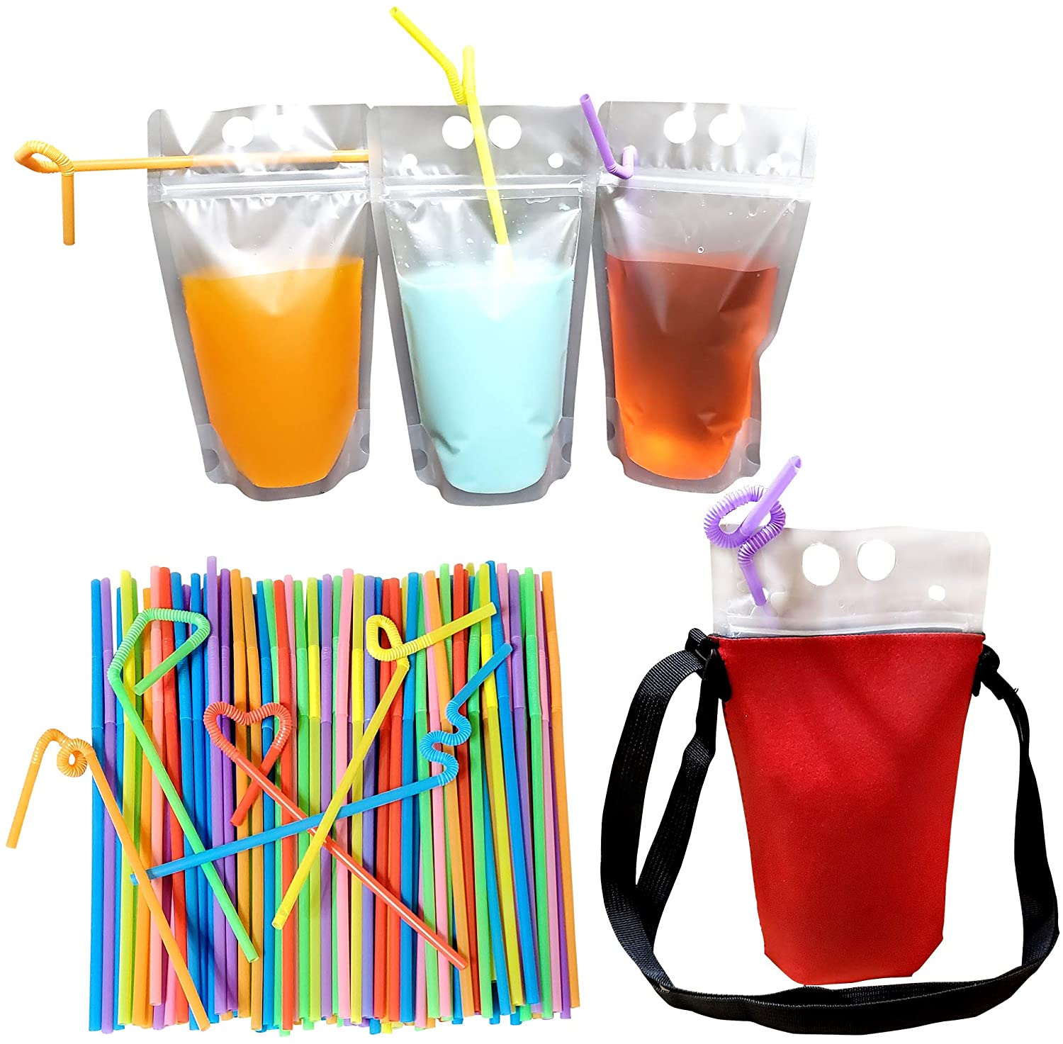 reusable drink pouch