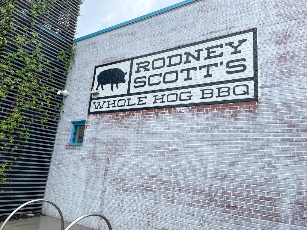 Rodney Scott BBQ Sign Charleston, SC