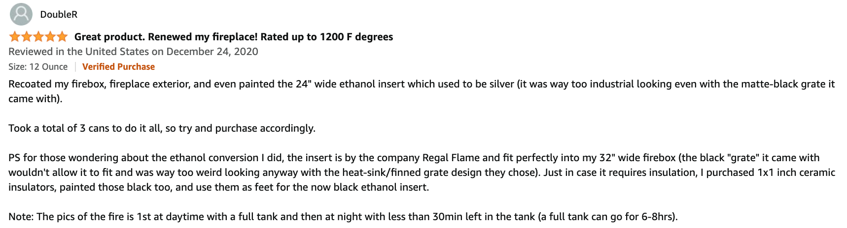 rust-oleum high heat spray review