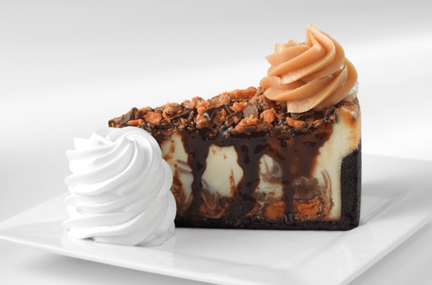 The Cheesecake Factory Adam's Peanut Butter Cup Fudge Ripple