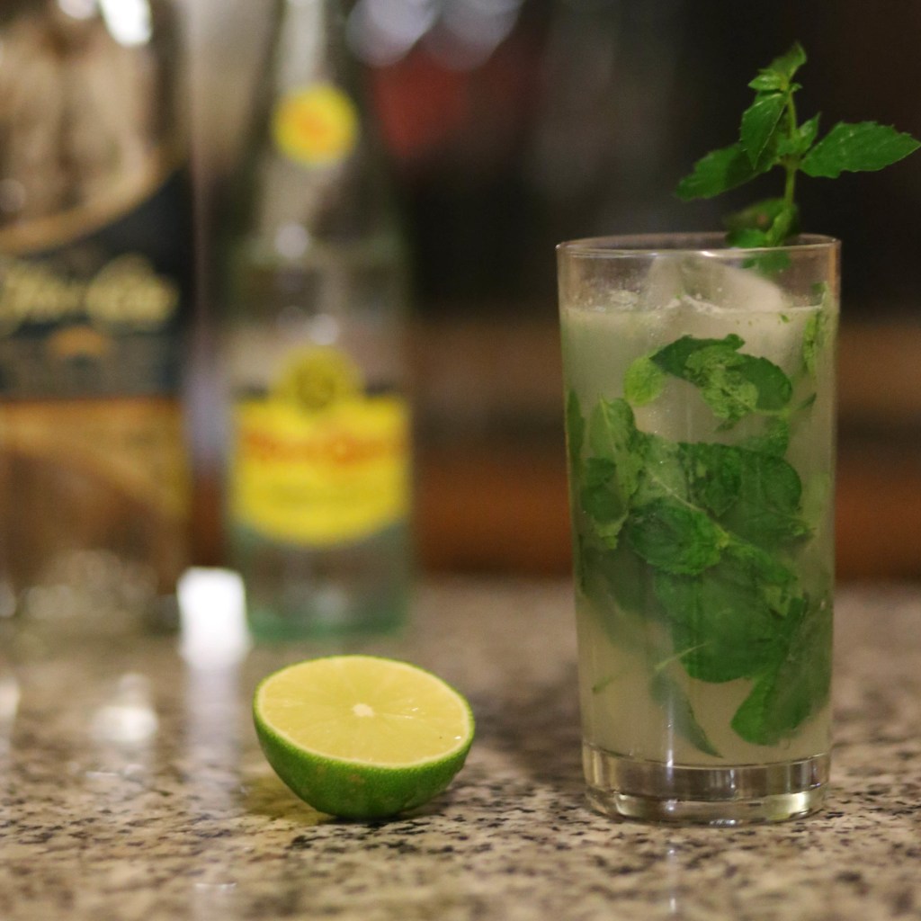 Mojito with Lime and Topo Chico Twist of Lime 