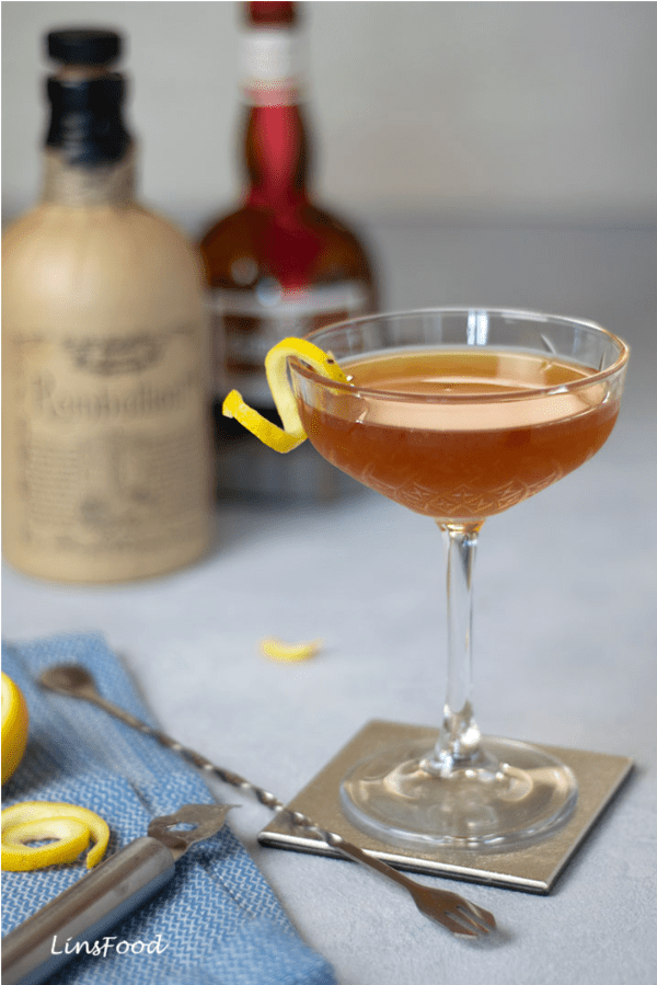 Spice Between the Sheets Spiced Rum Cocktail