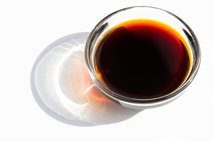 Worcestershire Sauce in a Bowl