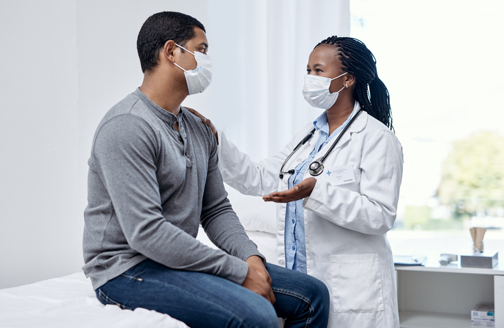 Shot of a doctor having a consultation with a patient healthy-lifestyle-changes
