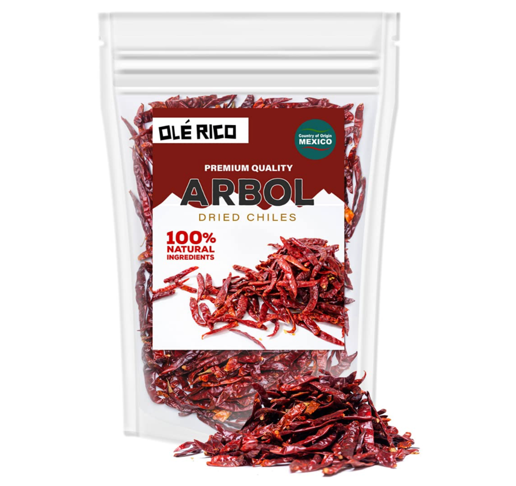 Chile de Arbol peppers