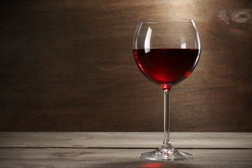 glass of red wine (a stock photo from getty)