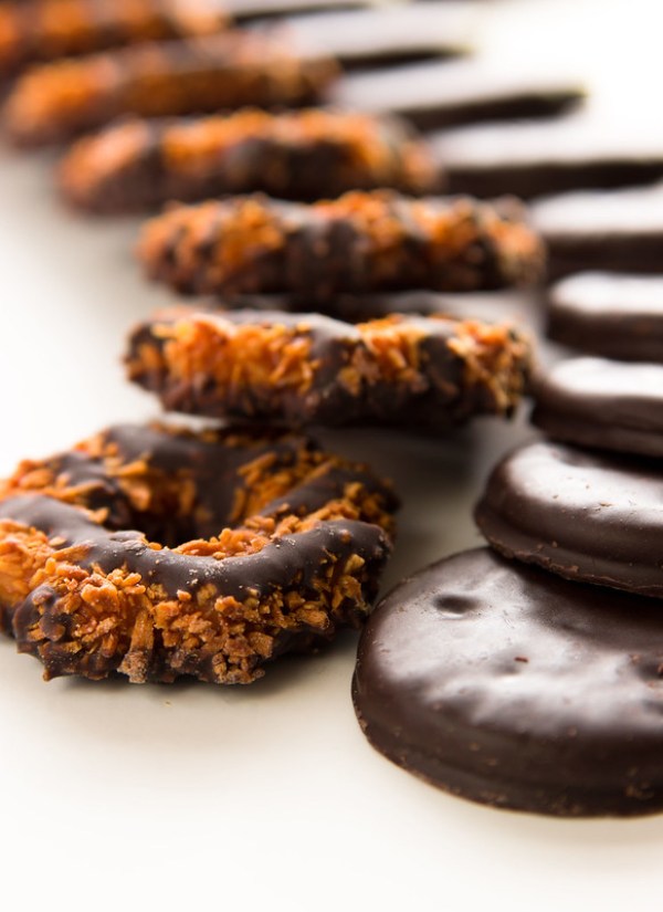 Samoas Girl Scout cookies