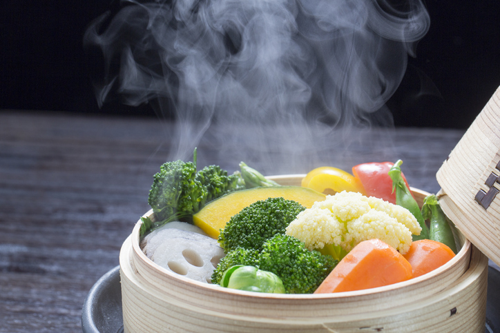 Vegetables steamed