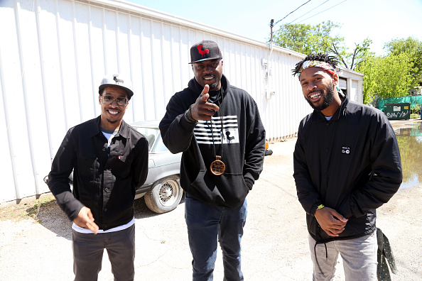 AUSTIN, TX - MARCH 19: Hip Hop group Nappy Roots attends Fader Fort presented by Converse at the SXSW Music 