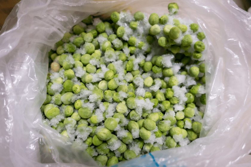 how to cook frozen peas bagged