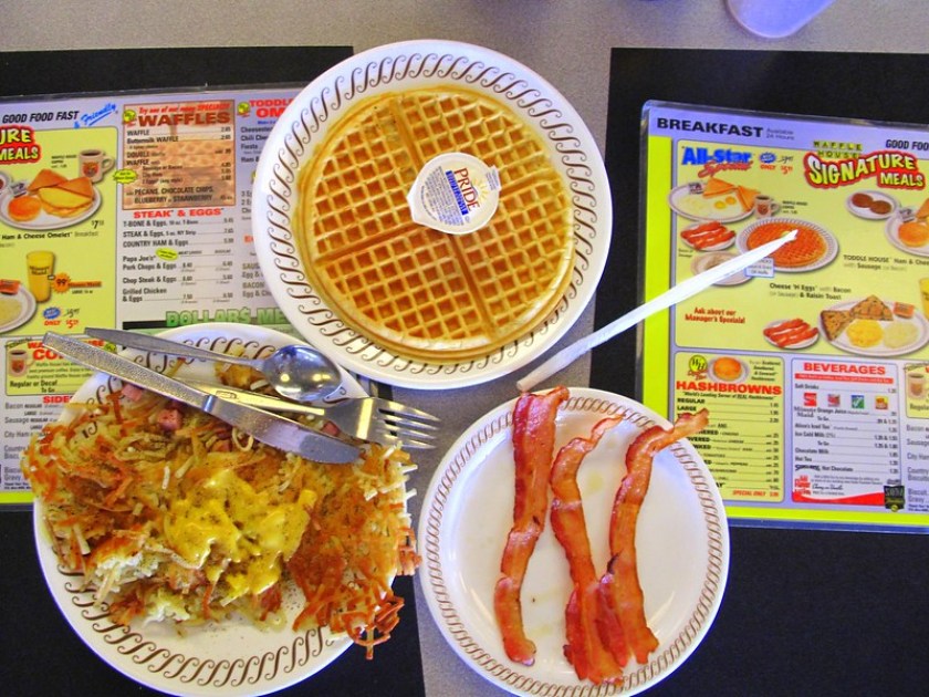 Waffle House meal