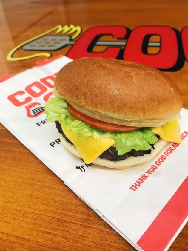 Cook Out Burger