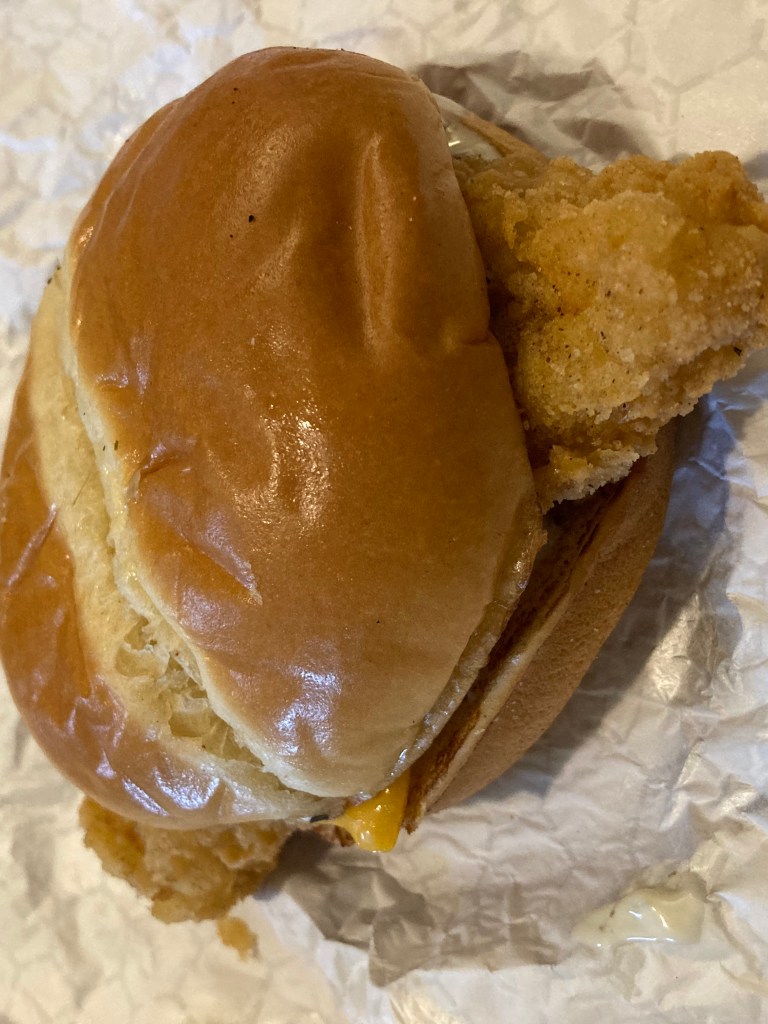 The Bojangler Fish Sandwich