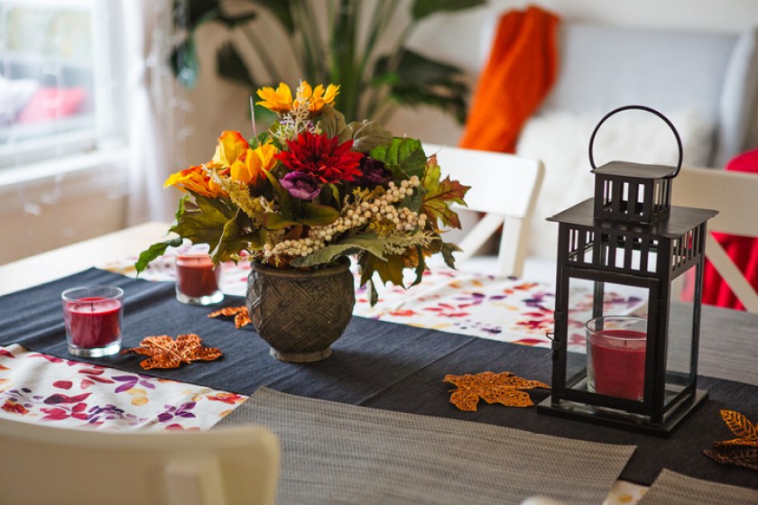 Autumn table decor
