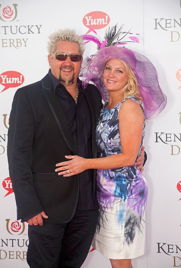 TV personality Guy Fieri and wife Lori Fieri attend the 137th Kentucky Derby at Churchill Downs on May 7, 2011 in Louisville, Kentucky. (Photo by Joey Foley/FilmMagic)