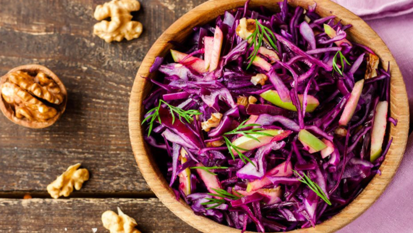 red cabbage Cole slaw 
