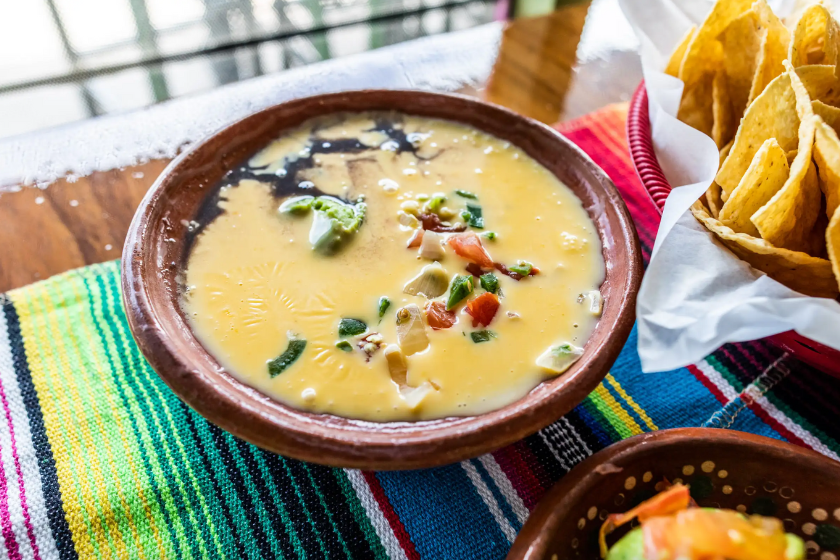 Curra's Grill queso in austin