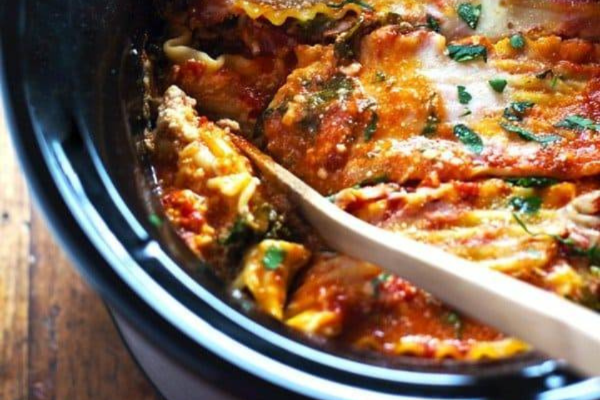 vegetable lasagna crockpot recipes